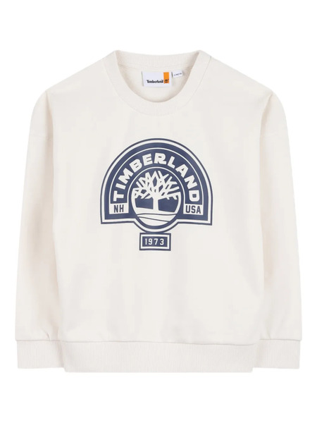  Timberland Kids Logo Sweatshirt - White 