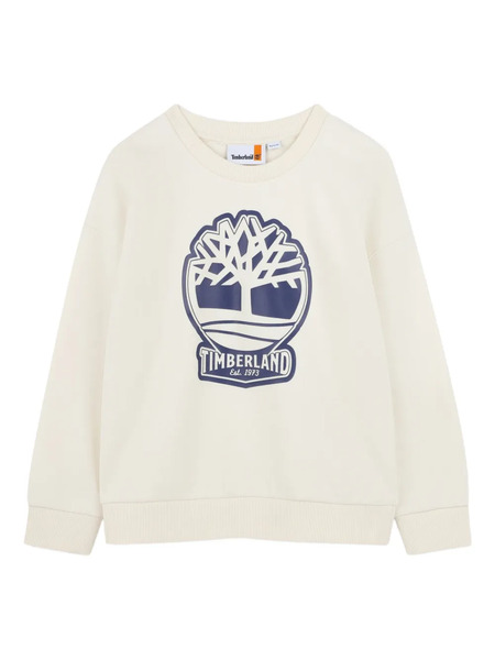  Timberland Kids Tree-logo Sweatshirt - Neutrals 