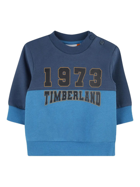  Timberland Kids Two-tone Sweatshirt - Blue 