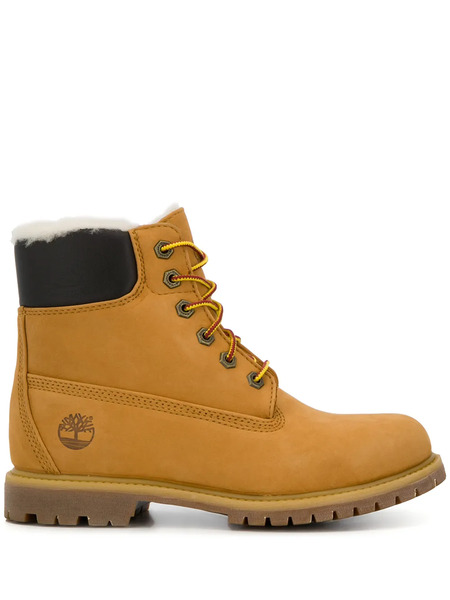  Timberland Lace-up Combat Boots - Neutrals 