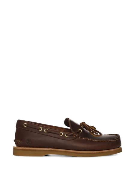  Timberland Laced Flat Shoes - Brown 