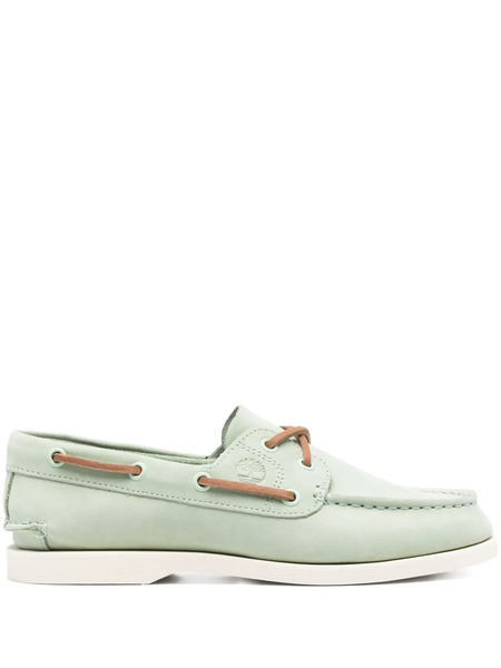  Timberland Suede Boat Shoes - Green 