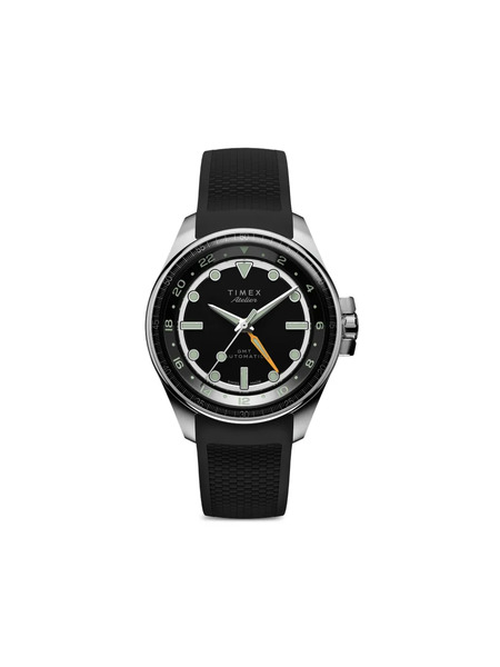  Timex Atelier Gmt24 M1a 40mm Watch - Black 
