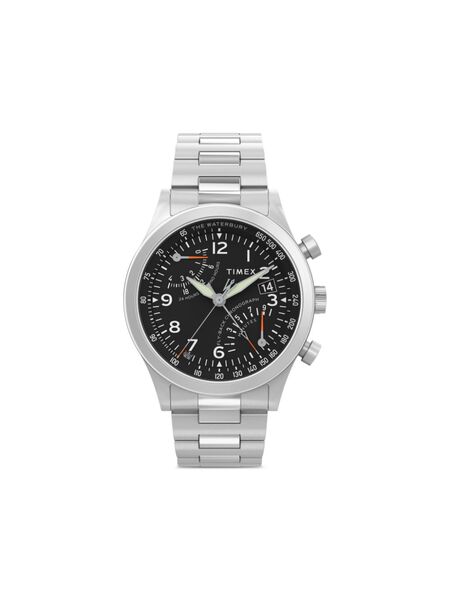  Timex Waterbury Traditional Fly Back Chronograph 43mm - Black 