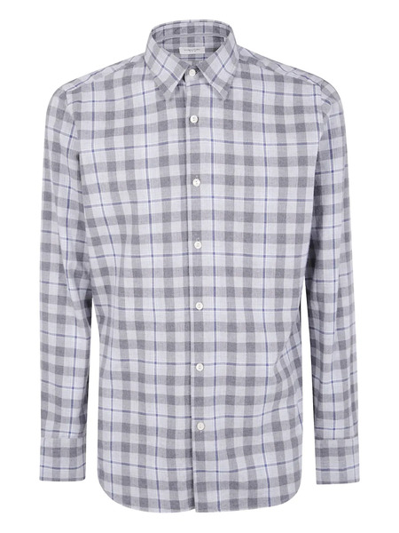  Tintoria Mattei Checked Shirt - Grey 