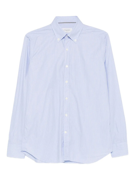  Tintoria Mattei Pinstripe Button-down Shirt - Blue 
