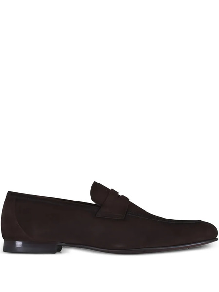  To Boot New York Aldrin Suede Loafers - Brown 