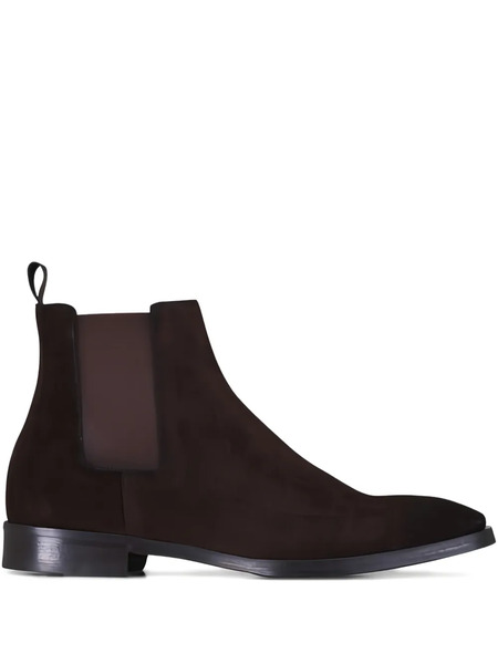  To Boot New York Christopher Round-toe Cheslea Boots - Brown 