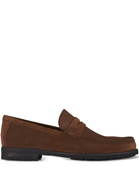  To Boot New York Suede Penny Loafers - Brown 
