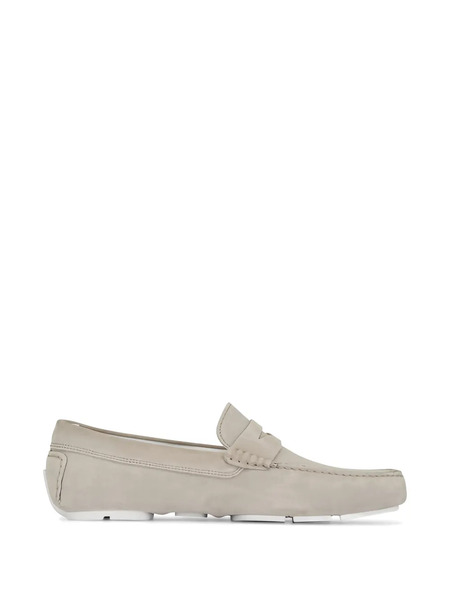  To Boot New York Suede Penny Loafers - Neutrals 