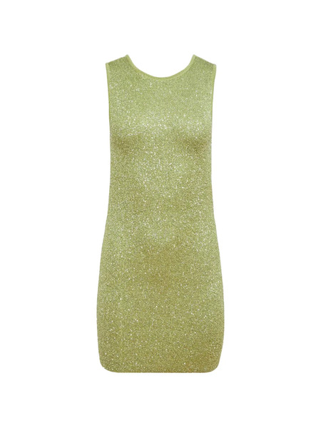  Toccin Alaina Low-back Mini Dress - Green 