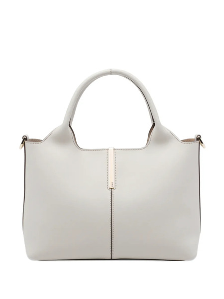  Tod's Adaptable Strap Leather Shopping Bag - Neutrals 