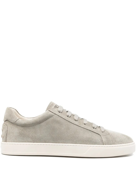  Tod's Allacciata Cassetta Suede Sneakers - Grey 