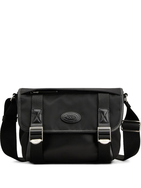  Tod's Buckle Messenger Bag - Black 