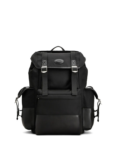  Tod's Buckle-strap Backpack - Black 