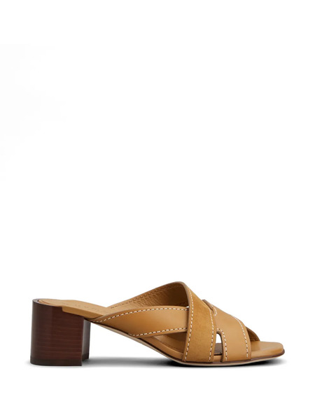  Tod's Cross-strap Sandals - Brown 