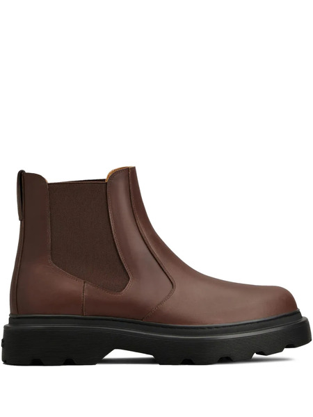  Tod's Elastic-panelled Chelsea Boots - Brown 