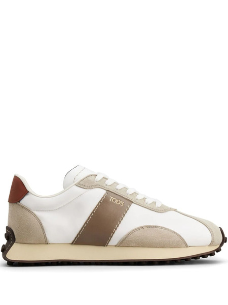  Tod's Gommino Panelled Sneakers - White 