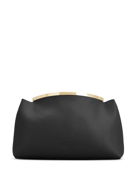  Tod's Leather Clutch Bag - Black 