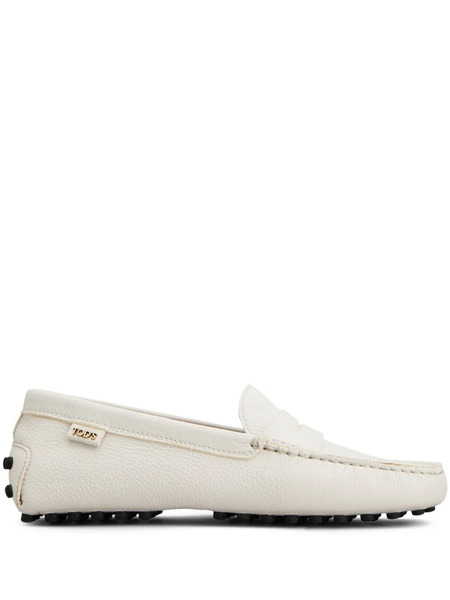  Tod's Leather Loafers - White 