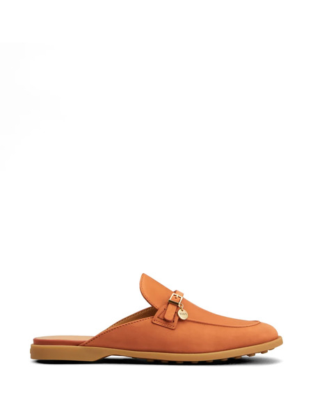  Tod's Leather Mules - Brown 