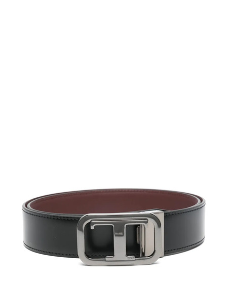  Tod's Logo-buckle Belt - Black 