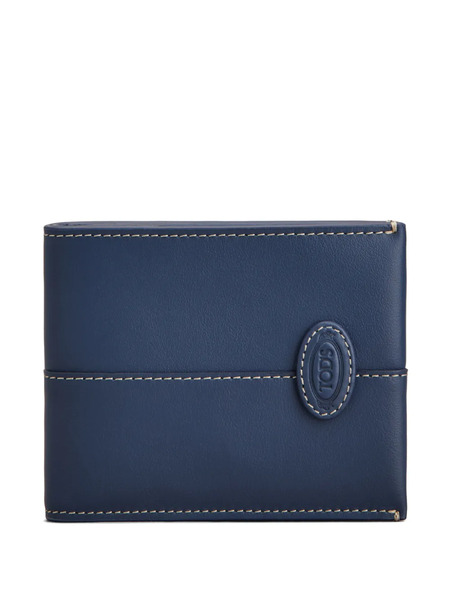  Tod's Logo-patch Cardholder - Blue 