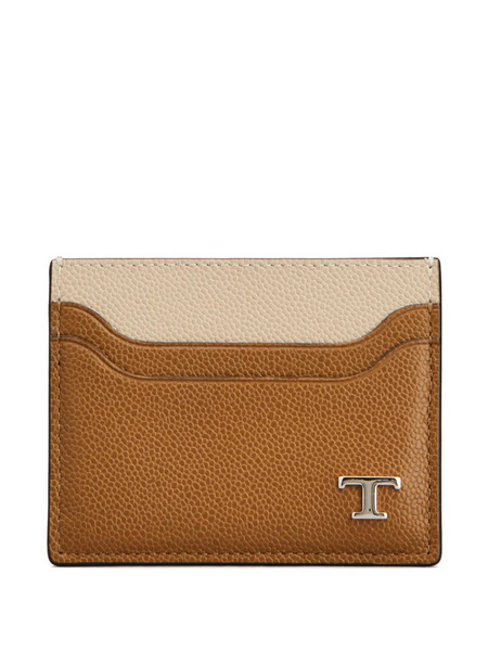  Tod's Logo-plaque Cardholder - Brown 