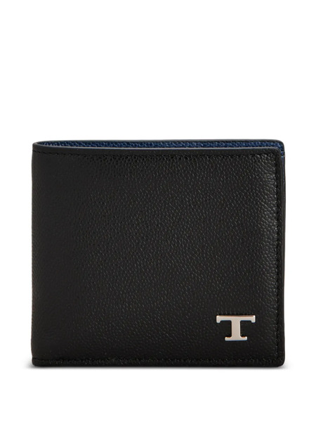  Tod's Logo-plaque Wallet - Black 