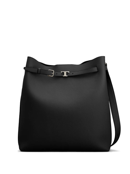  Tod's Medium Detachable-pouch Tote Bag - Black 