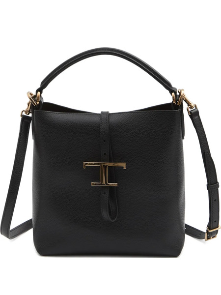  Tod's Mini T Timeless Bucket Bag - Black 