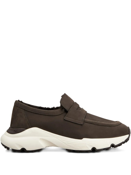  Tod's Moccasin Shearling Trainers - Brown 