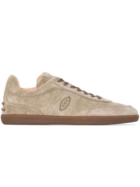  Tod's Panelled Low Top Sneakers - Green 
