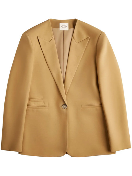  Tod's Peak-lapel Single-breasted Blazer - Neutrals 