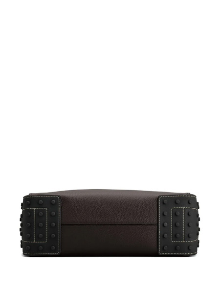  Tod's Pebble-grain Tote Bag - Brown 