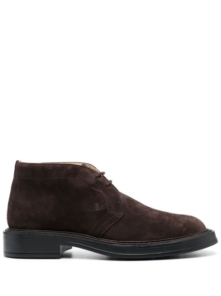  Tod's Polacco Extralight Suede Loafers - Brown 