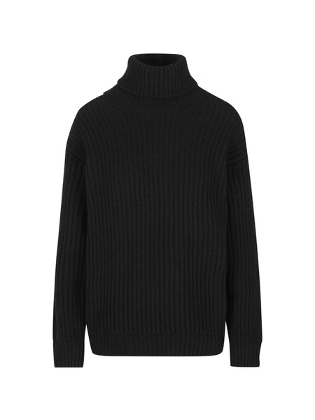  Tod's Roll-neck Cashmere Sweater - Black 