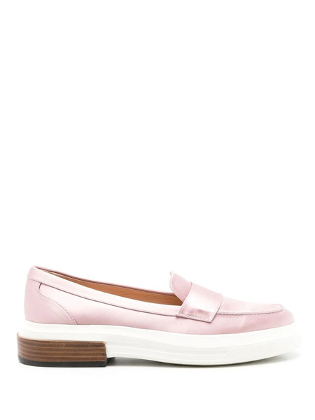  Tod's Satin-finish Effect Loafers - Pink 