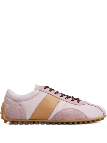  Tod's Stripe Lace-up Sneakers - Pink 