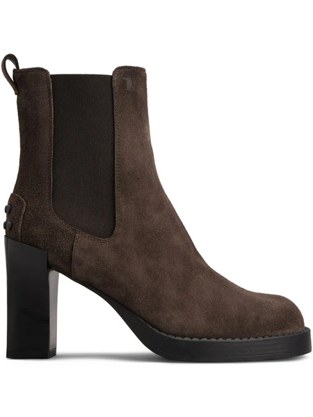  Tod's Suede Chelsea Boots - Brown 