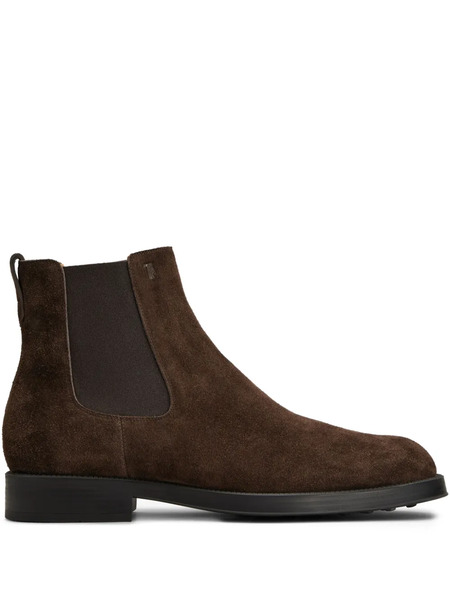  Tod's Suede Chelsea Boots - Brown 