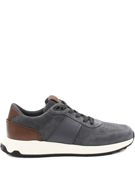 Tod's Suede Leather Panel Trainers - Blue 