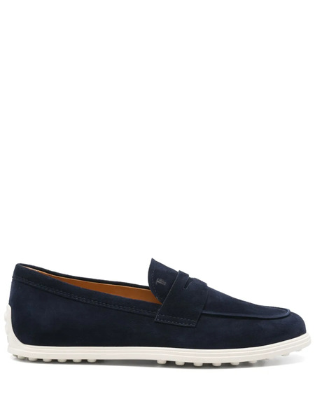  Tod's Suede Loafers - Blue 