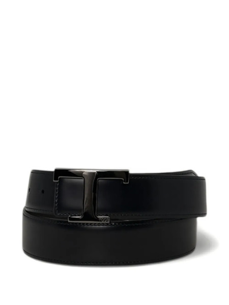  Tod's T Buckle Belt - Black 