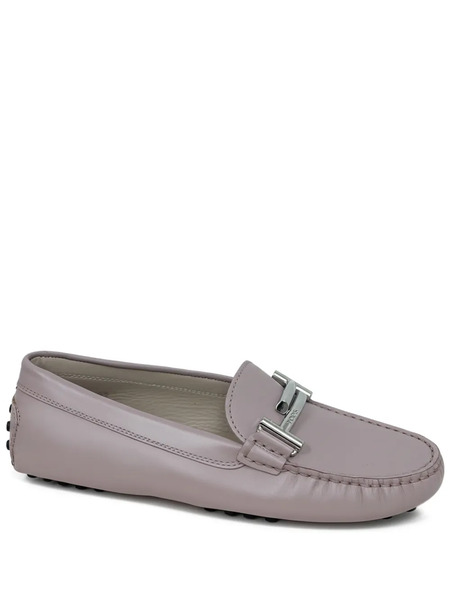  Tod's T Logo Loafers - Pink 