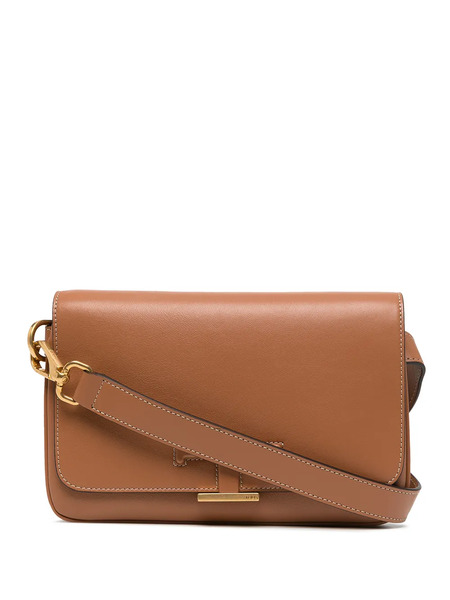  Tod's Timeless Leather Shoulder Bag - Brown 