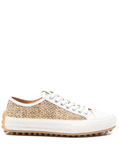  Tod's Tweed Sneakers - Neutrals 
