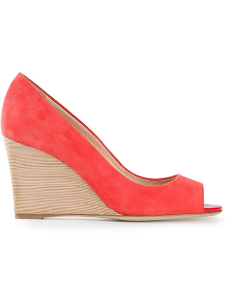 Tod's Wedge Sandals - Red 