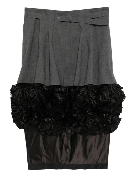  Toga Bonded Mini Skirt - Grey 