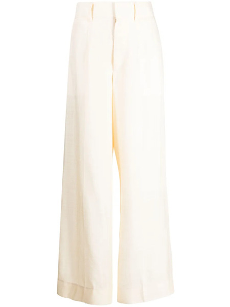  Toga Flared Rayon Trousers - White 